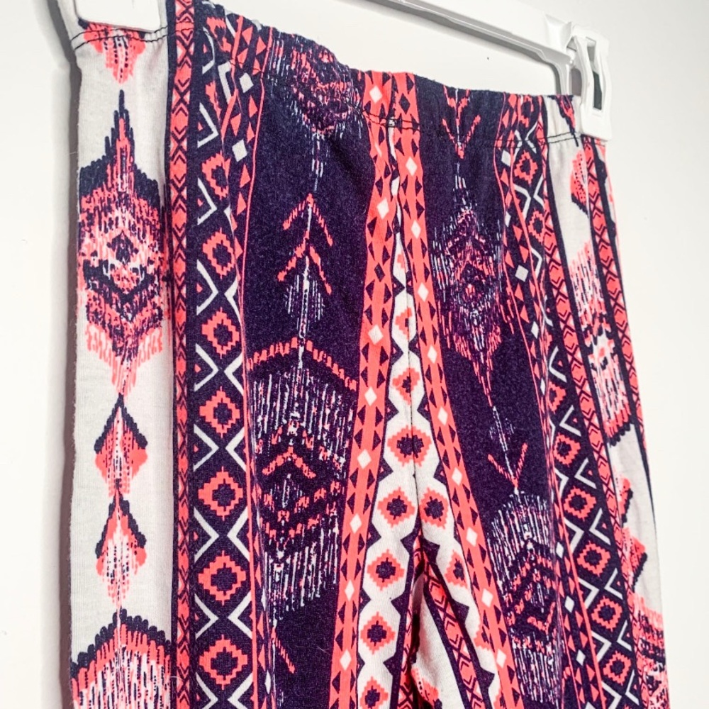 Boho Pattern Flare Pants - Picture 2 of 3
